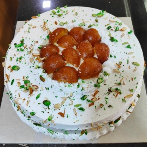 Gulab jamun cake vanilla One Kg