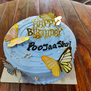 Butterfly paradise cake  One Kg